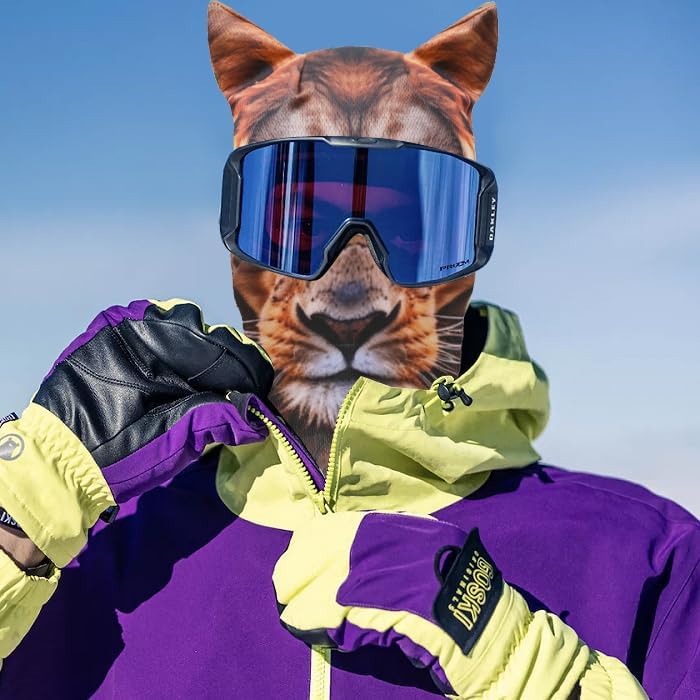 Cutewing Balaclava Mask 3D Print Full Face Mask Cooling Neck Gaiter Sun Protection Face Cover Mask Windproof Ski Mask - Image 5